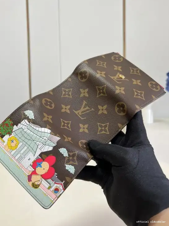 Official oldcobbler VICTORINE Vuitton Louis Wallet 0630